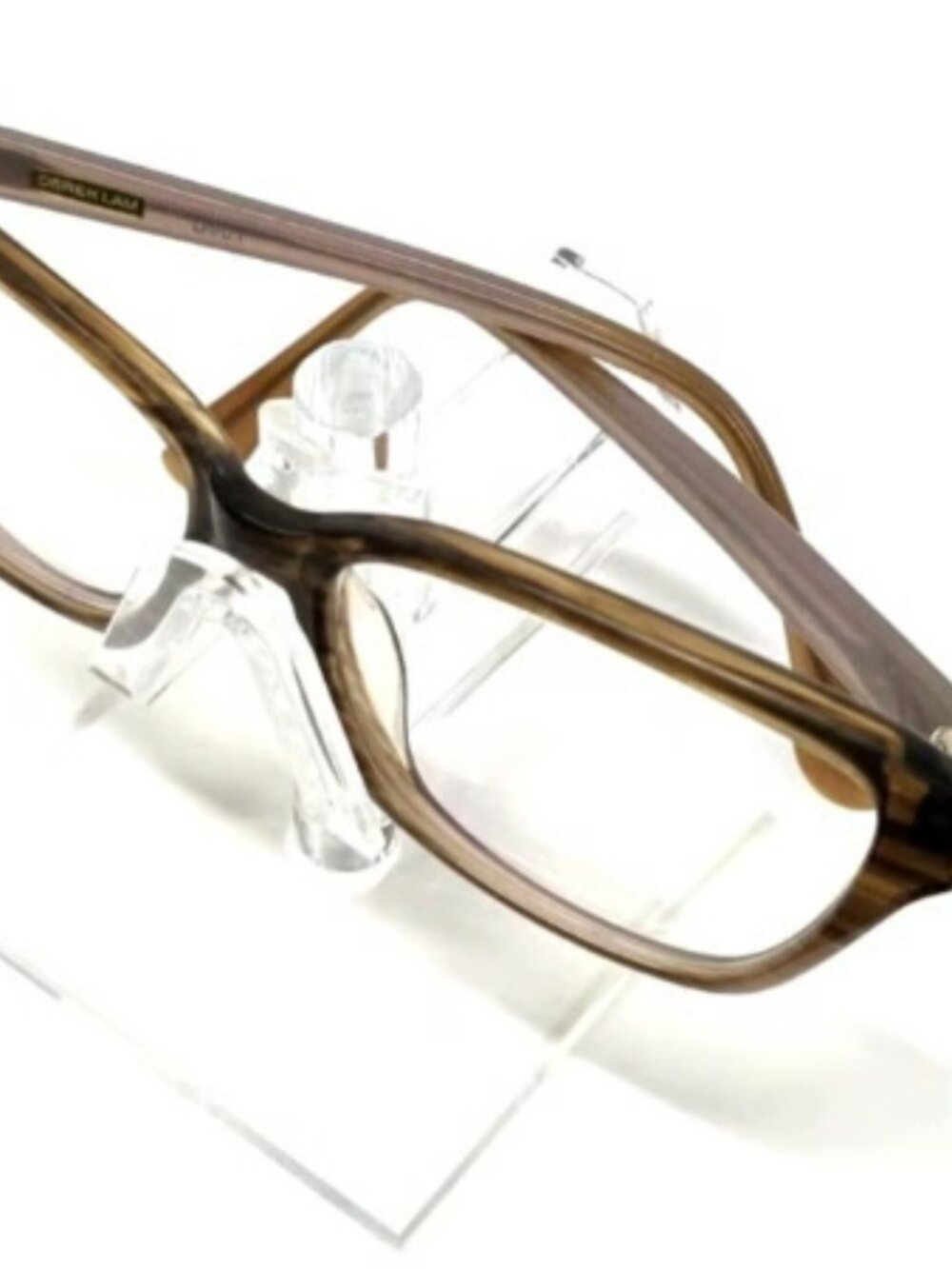 Derek Lam Eyeglasses Eyeglass Frames Glasses Designer Nude Woodgrain 55/16/140